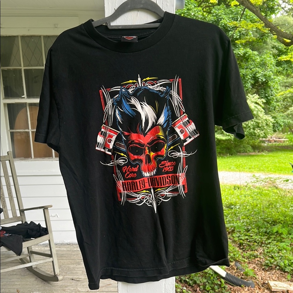 Harley-Davidson Black Graphic T-Shirt